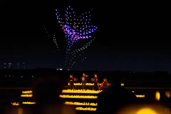 'DroneArt Show' vai te encantar com um show de luzes