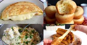 4 receitas com muito queijo para te fazer feliz