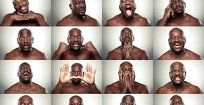 Fotógrafo registra diferentes expressões faciais e emoções humanas em série de retratos