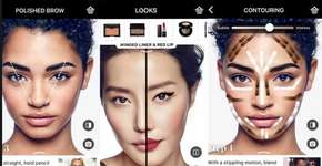 App permite testar maquiagem de rede de loja famosa
