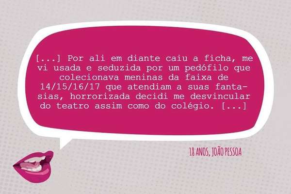 Veja mais relatos divulgados na página (Divulgação/Eu tinha um professor que)