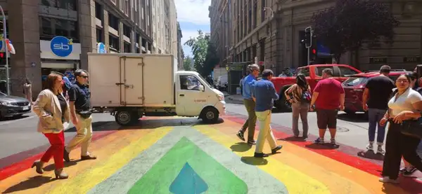 Rua do Centro Histórico de SDantiago