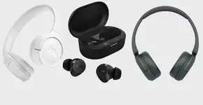 Fones de ouvido sem fio da Sony, da JBL e da Philips com até 40% OFF