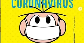 Turma da Mônica lança cartilha sobre o uso de máscaras