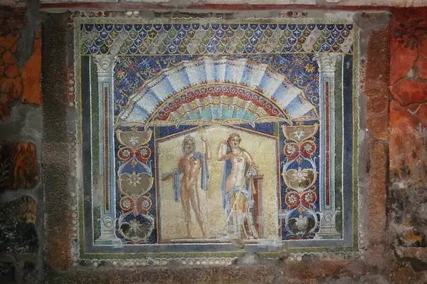 Afresco na Casa di Nettuno e Anfitrite