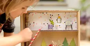 Você conhece o diorama? Transforme caixas em cenário para brincar