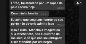 Funcionário de lanchonete em Campina Grande (PB) é alvo de racismo