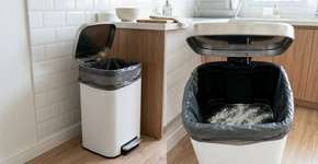 Nas casas mais cheirosas o lixo da cozinha não tem mau cheiro porque usam bicarbonato para neutralizar o fundo do balde