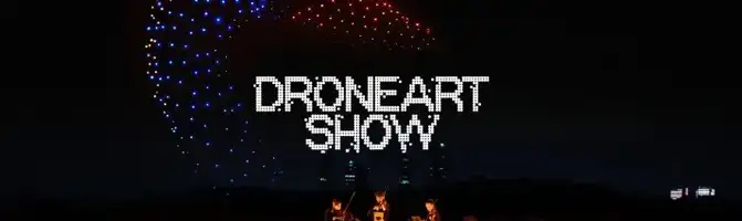 Galeria short: ‘DroneArt Show: Four Seasons’ colore céu de Curitiba com centenas de drones e quarteto de cordas à luz de velas