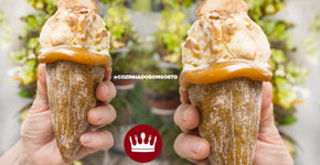 Cone de churros: uma casquinha saborosa para comer com sorvete