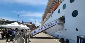 MSC Preziosa abre temporada 25/26 de cruzeiros no Brasil