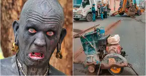 Homem mais tatuado do mundo consegue o primeiro emprego formal