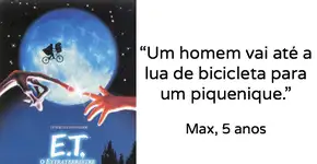 O que as crianças entendem das capas dos filmes?