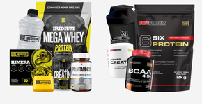 Suplementos no precinho: whey e creatina estão com até 67% OFF