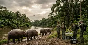 A Colômbia pretendia abater 80 hipopótamos do Pablo Escobar mas um bilionário da Índia impediu, agora o desafio é transportar os animais até a nova casa