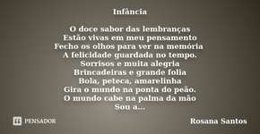 Memórias da infância: Dança e poesia para crianças