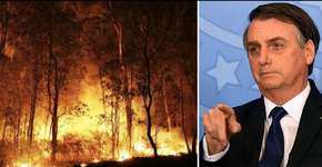 Folha prova que Bolsonaro está mentindo sobre as queimadas