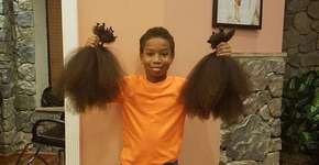 Menino deixa cabelo crescer por 2 anos para doá-lo; veja vídeo