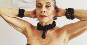 Com quase 80 anos, Betty Faria impressiona pela flexibilidade