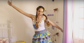 Aprenda a fazer uma roupa caipira sem costura para festas juninas