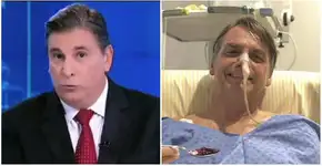 Carlos Nascimento conta que recebeu dicas médicas de Bolsonaro