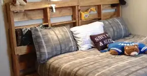 10 ideias para te inspirar a fazer uma cama com pallets de madeira