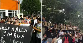 Estudantes protestam contra fechamento de salas e máfia da merenda em SP