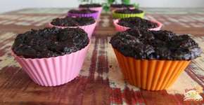 Cupcake de Abobrinha com Chocolate: inacreditavelmente delicioso