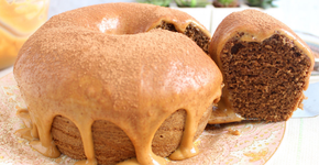 Faça um delicioso bolo de cappuccino com doce de leite em 6 passos