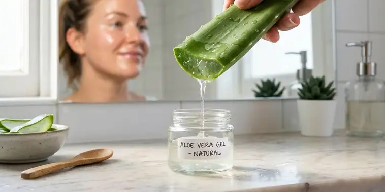 Featured main: Como fazer um gel de babosa para o rosto para renovar a pele e manter o visual saudável