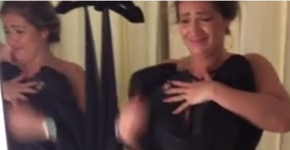 Ex-BBB Fani posta vídeo em provador e reclama de marcas de roupas