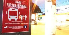 Moradores do Capão fazem ação contra assaltos em pontos de ônibus