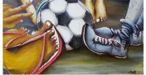 Transmissão online mostra artistas brasileiros trabalhando em feira de arte urbana na Alemanha