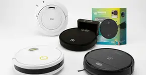 É para aposentar a vassoura! Aspirador robô com até 53% OFF