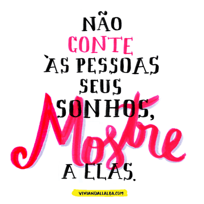 Projetos pessoais - exercícios de caligrafia (Vivian Dall’Alba)