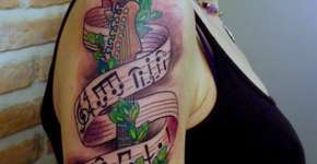 60 ideias de Tatuagens para os amantes da música