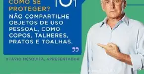Otávio Mesquita nega campanha anti-isolamento, mas web refresca sua memória