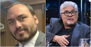Carlos Bolsonaro manda jornalista do O Globo ‘chupar uma cana’