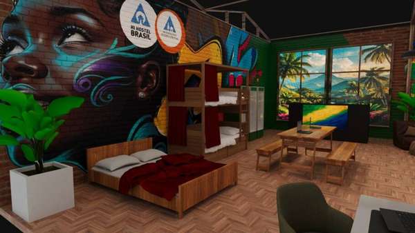 Experiência Hostel no Salão Nacional do Turismo