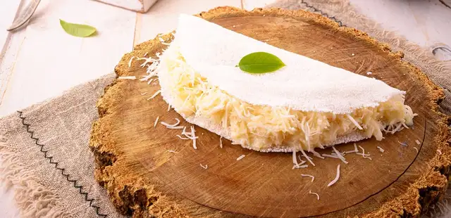 Essa tapioca com coco, rapadura e castanha vai roubar a cena da festa junina