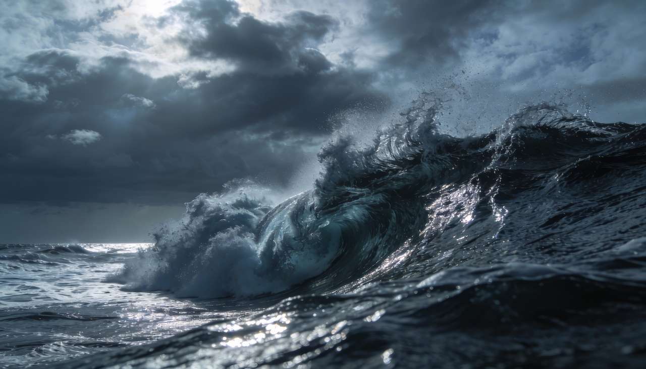 O que significa sonhar com mar agitado