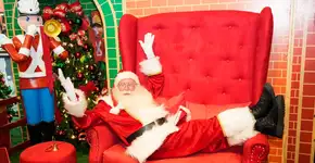Papai Noel chega ao São Bernardo Plaza com programação festiva e gratuita para toda a família