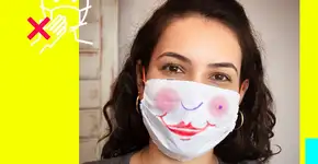 Mostre que você é legal e use máscara, defende campanha