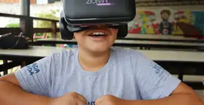 Alunos aprendem matemática com ajuda da realidade virtual em SC