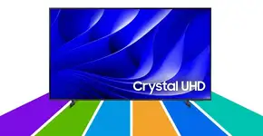 Telona no precinho: Smart TV Samsung 65″ Crystal 4K está com 48% OFF + cupom de R$150