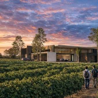 Featured mobile: Projeto de hotel vinícola em Mendoza prevê imersão na produção