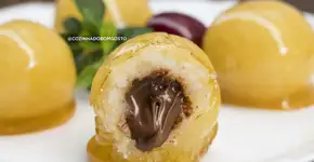 Bala de vidro baiana recheada com Nutella dá até pra vender