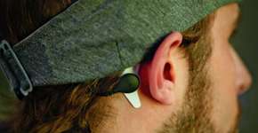 Bandana sussurra ruído sonífero para ajudar usuário a dormir