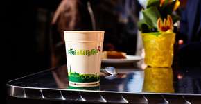 Cidade implementa uso de copo de café retornável