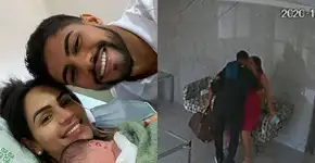 Jogador do Náutico faz parto da filha na entrada de prédio